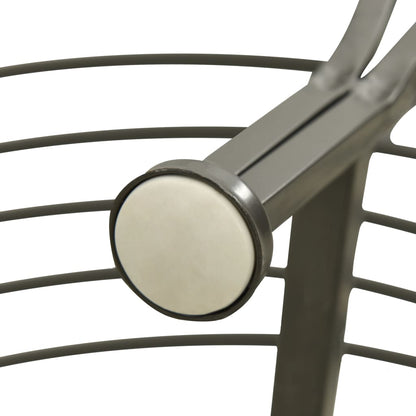 Baumbank Halbrund 160 cm Stahl