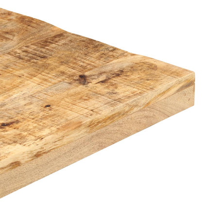 Bistrotisch Quadratisch 70x70x75 cm Raues Mangoholz