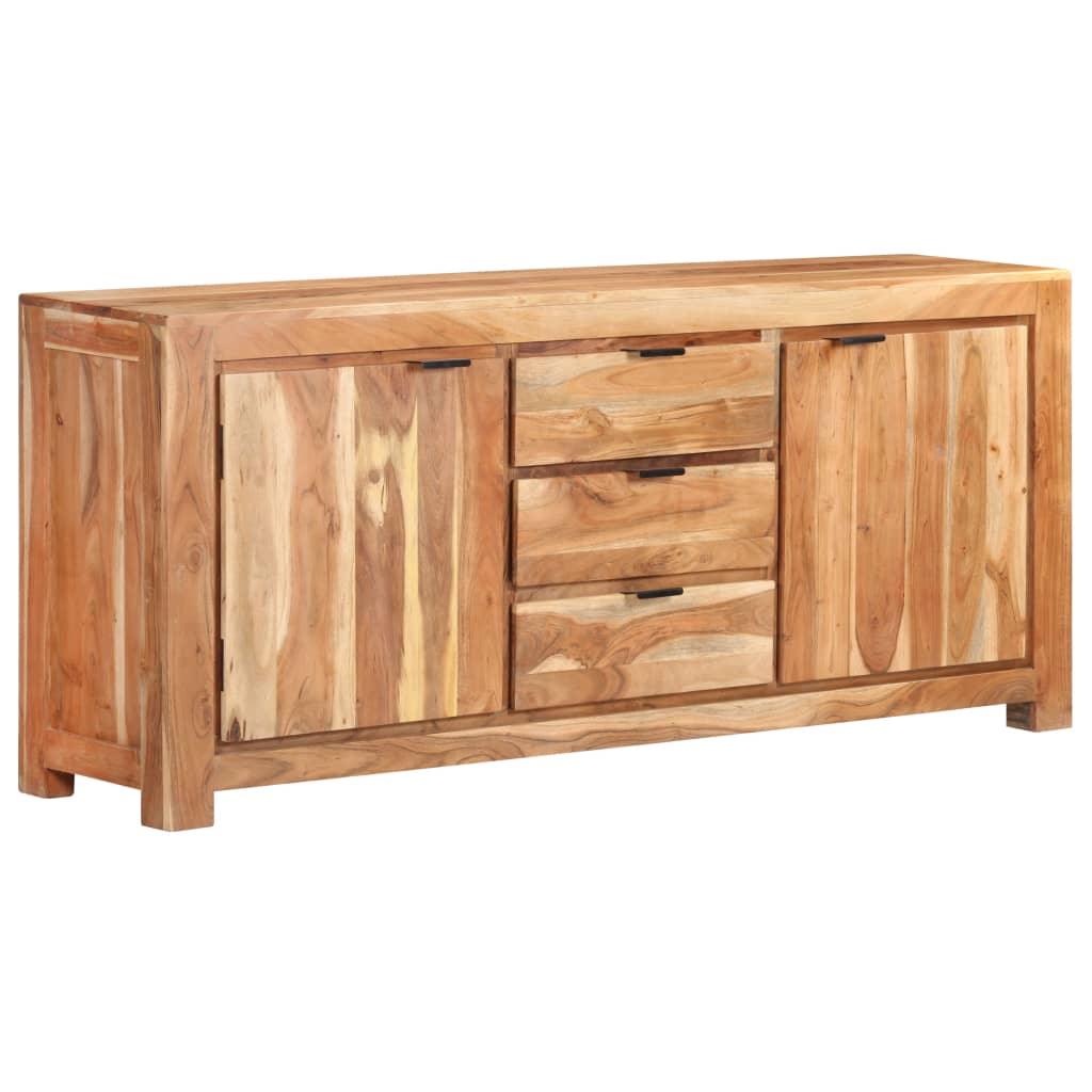 Sideboard 175x40x75 cm Akazie Massivholz