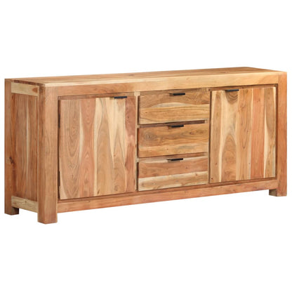 Sideboard 175x40x75 cm Akazie Massivholz