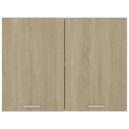 Hängeschrank Sonoma-Eiche 80x31x60 cm Holzwerkstoff