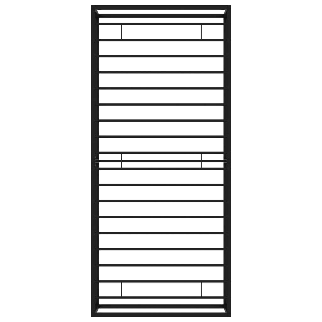 Bettgestell Schwarz Metall 90x200 cm