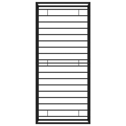 Bettgestell Schwarz Metall 90x200 cm