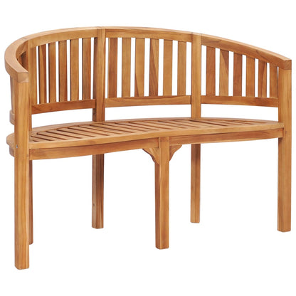 5-tlg. Garten-Lounge-Set Massivholz Teak