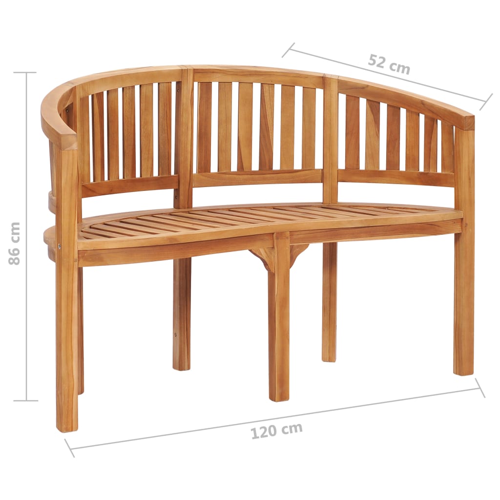 3-tlg. Garten-Lounge-Set Massivholz Teak