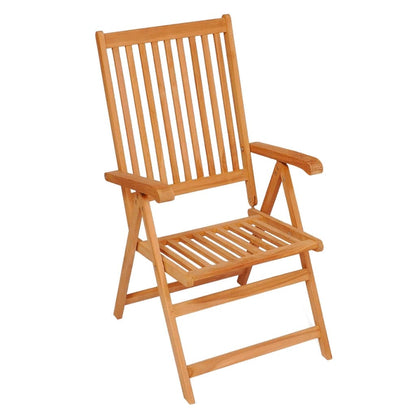 Garden chairs 2 pcs with anthracite cushion solid teak wood