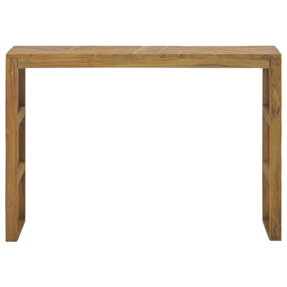 Konsolentisch 110x35x75 cm Massivholz Teak