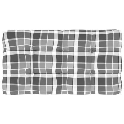 2-Sitzer-Palettensofa Schwarz Imprägniertes Kiefernholz