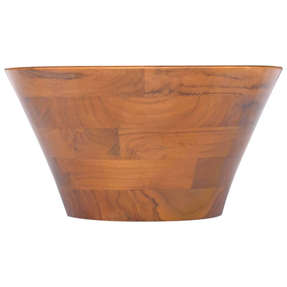 Waschbecken Massivholz Teak Φ40x20 cm