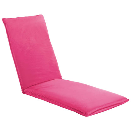 Sonnenliege Klappbar Oxford-Gewebe Rosa