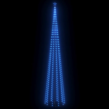 Weihnachtsbaum Kegelform 752 LEDs Deko Blau 160x500 cm