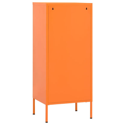 Lagerschrank Orange 42,5x35x101,5 cm Stahl