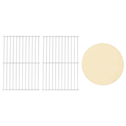 3-in-1 Outdoor-Pizzaofen & Grill Schwarz