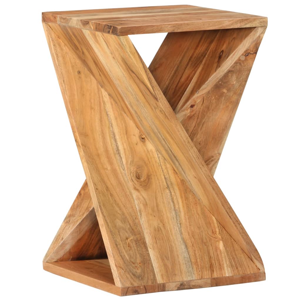 Side table 35x35x55 cm solid acacia wood