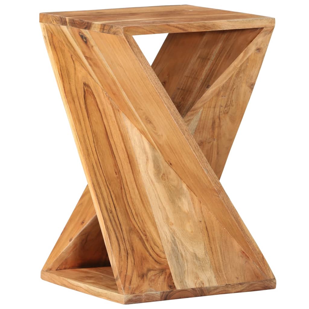 Side table 35x35x55 cm solid acacia wood