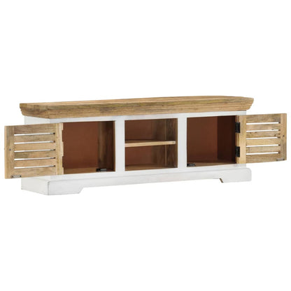 TV-Schrank 110x30x40 cm Massivholz Mango