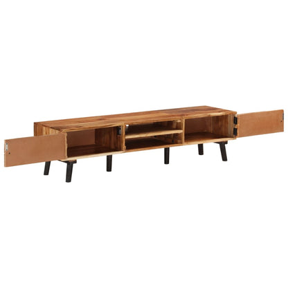 TV-Schrank 145x35x35 cm Akazie Massivholz