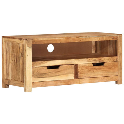 TV-Schrank 88x35x40 cm Massivholz Akazie