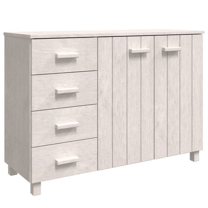 Sideboard HAMAR White 113x40x80 cm solid pine