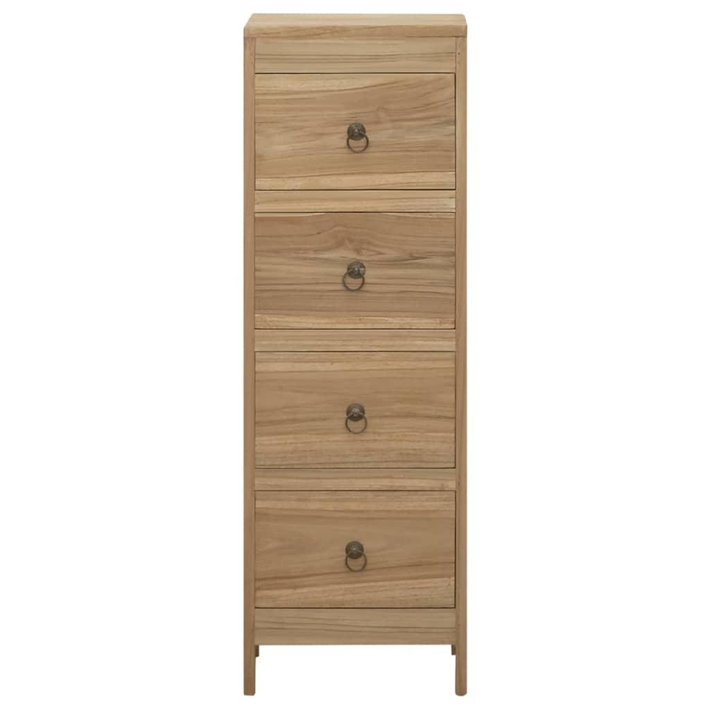 Kommode 40x30x100 cm Massivholz Teak