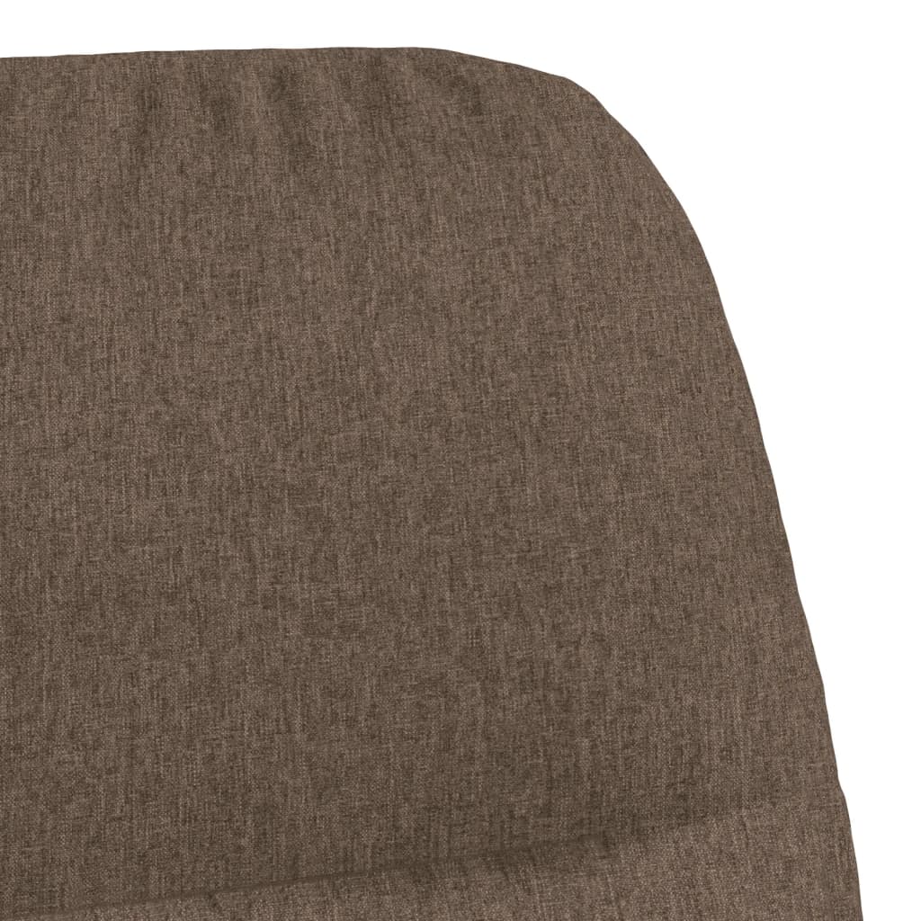 Relaxsessel Taupe Stoff