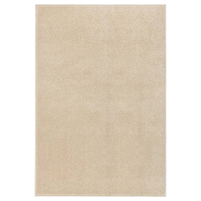 Teppich Kurzflor 200x290 cm Beige