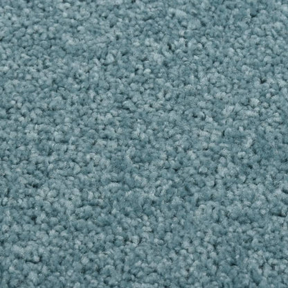 Teppich Kurzflor 240x340 cm Blau