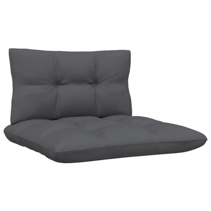13-piece garden lounge set with anthracite cushions pinewood