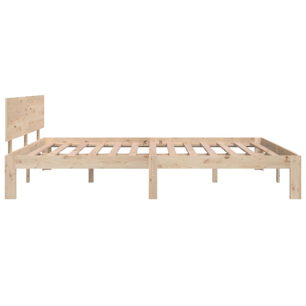 Solid pine bed 160x200 cm