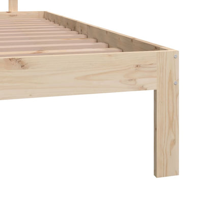 Solid pine bed 160x200 cm