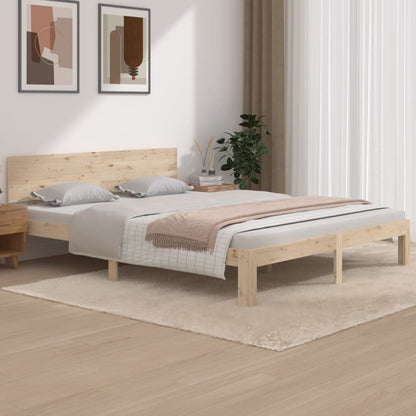 Solid pine bed 160x200 cm