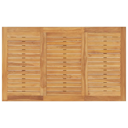 Batavia-Tisch 150x90x75 cm Massivholz Teak