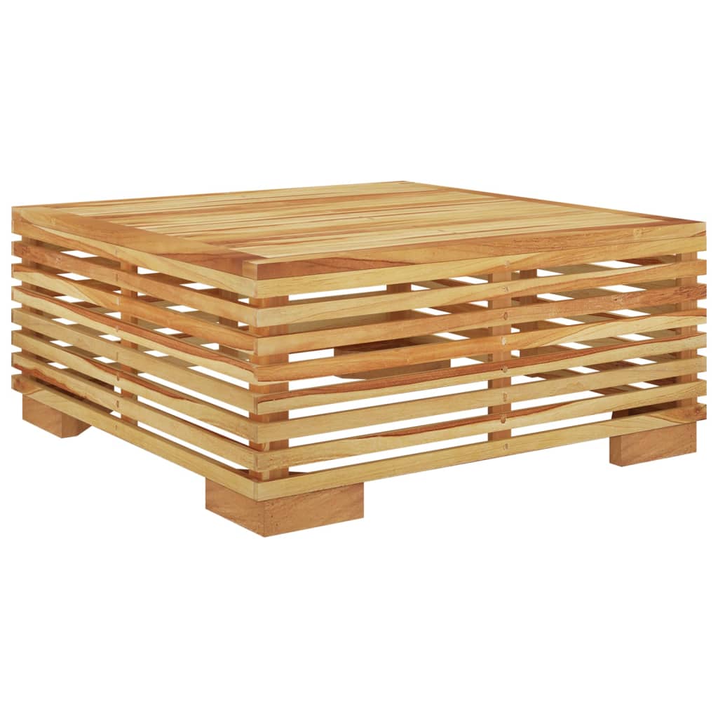 6-tlg. Garten-Lounge-Set mit Kissen Massivholz Teak