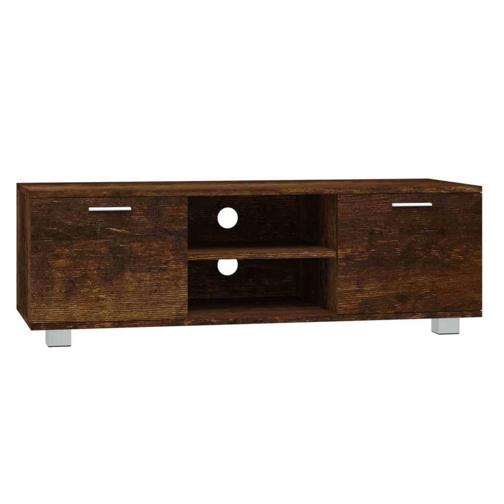 TV-Schrank Räuchereiche 120x40,5x35 cm Holzwerkstoff