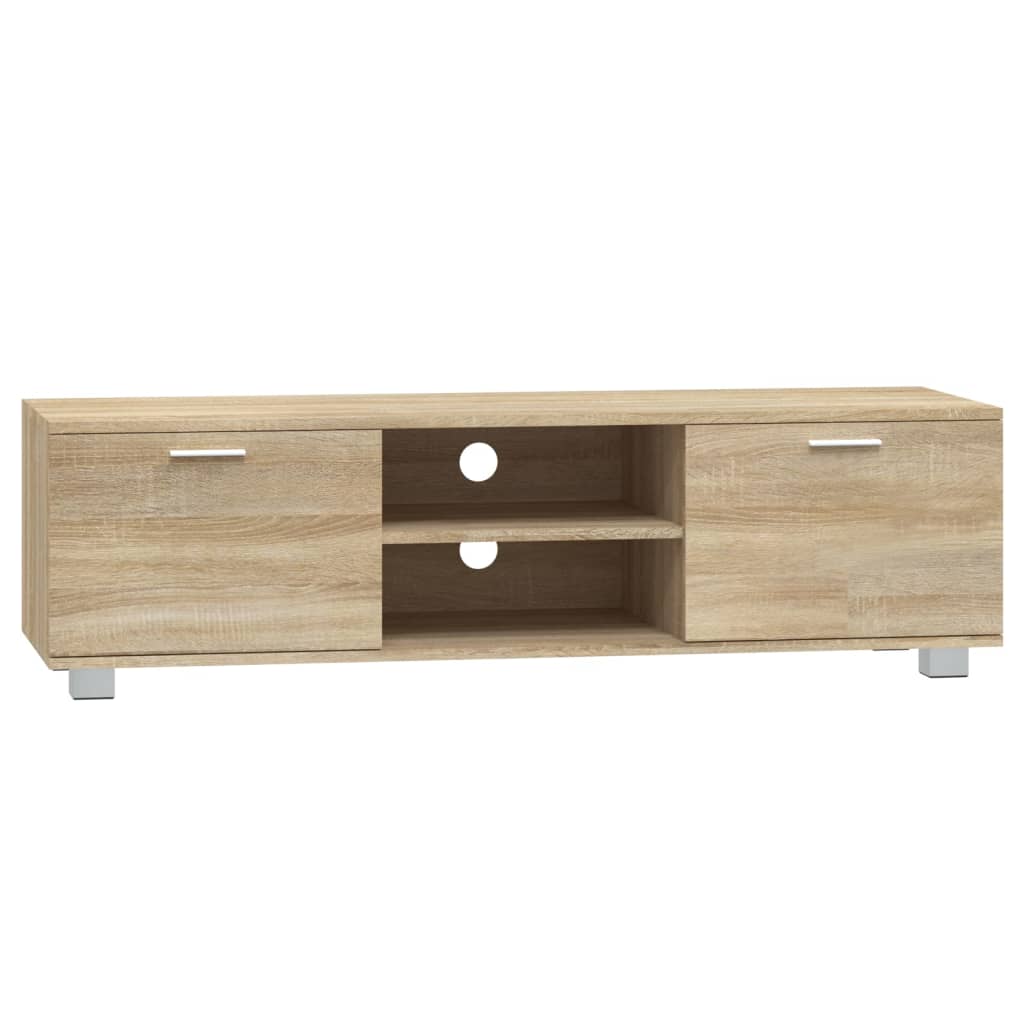 TV-Schrank Sonoma-Eiche 140x40,5x35 cm Holzwerkstoff