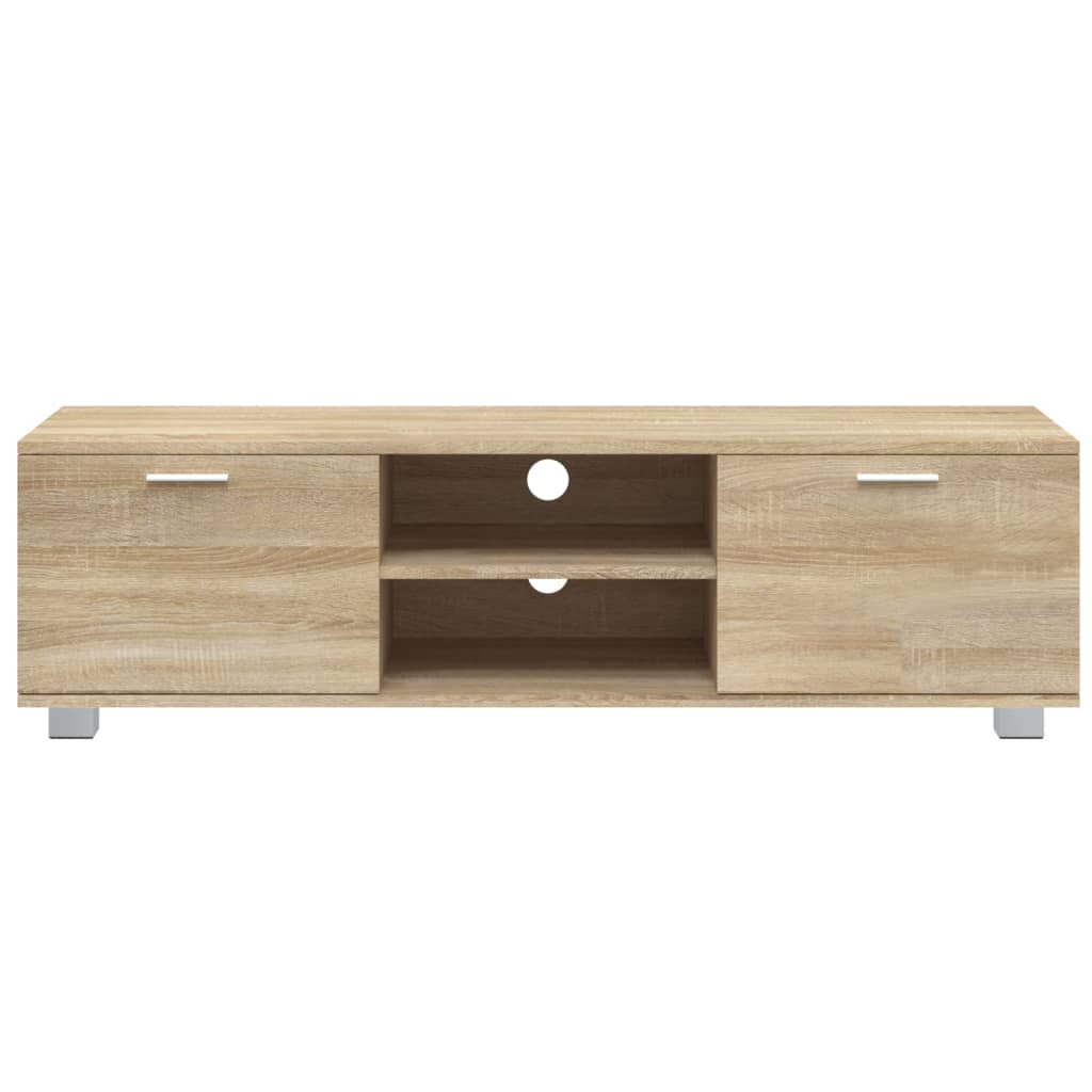 TV-Schrank Sonoma-Eiche 140x40,5x35 cm Holzwerkstoff