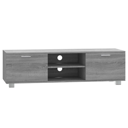 TV-Schrank Grau Sonoma 140x40,5x35 cm Holzwerkstoff