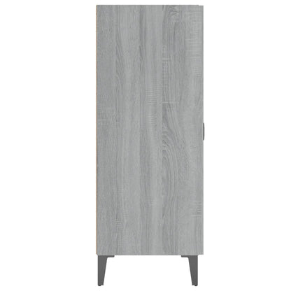 Sideboard Grau Sonoma 69,5x34x90 cm Holzwerkstoff