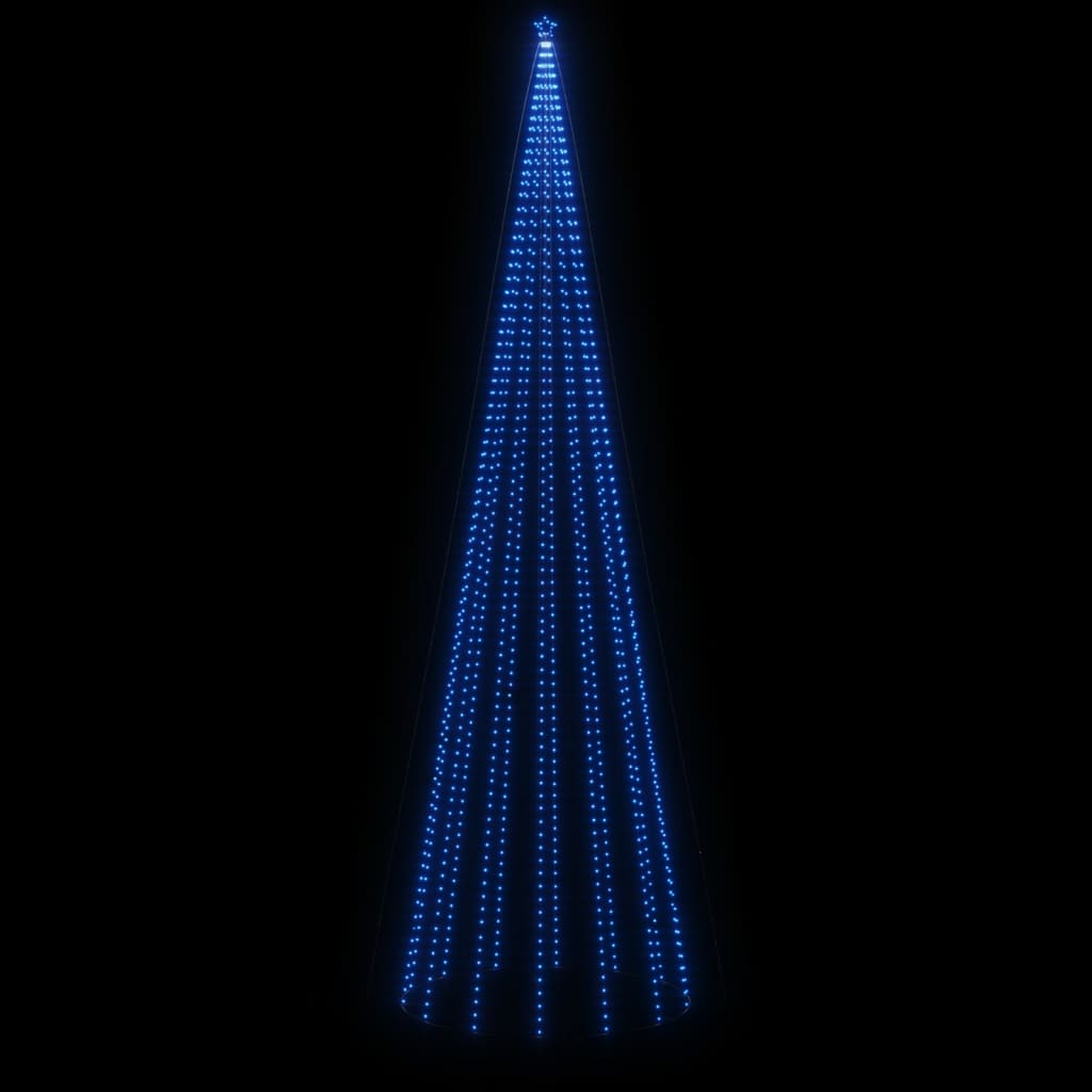 Weihnachtsbaum Kegelform Blau 1134 LEDs 230x800 cm