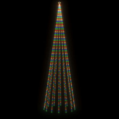 Weihnachtsbaum Kegelform Mehrfarbig 1134 LEDs 230x800 cm