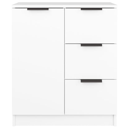 Sideboards 2 pcs. White 60x30x70 cm wood material