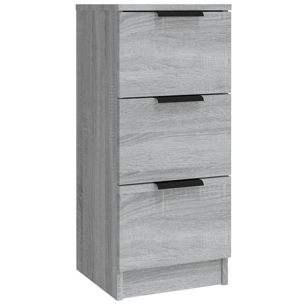 Sideboards 3 Stk. Grau Sonoma Holzwerkstoff