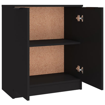 Sideboards 3 Stk. Schwarz Holzwerkstoff