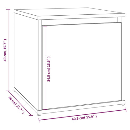 Flurmöbel-Set Räuchereiche Holzwerkstoff