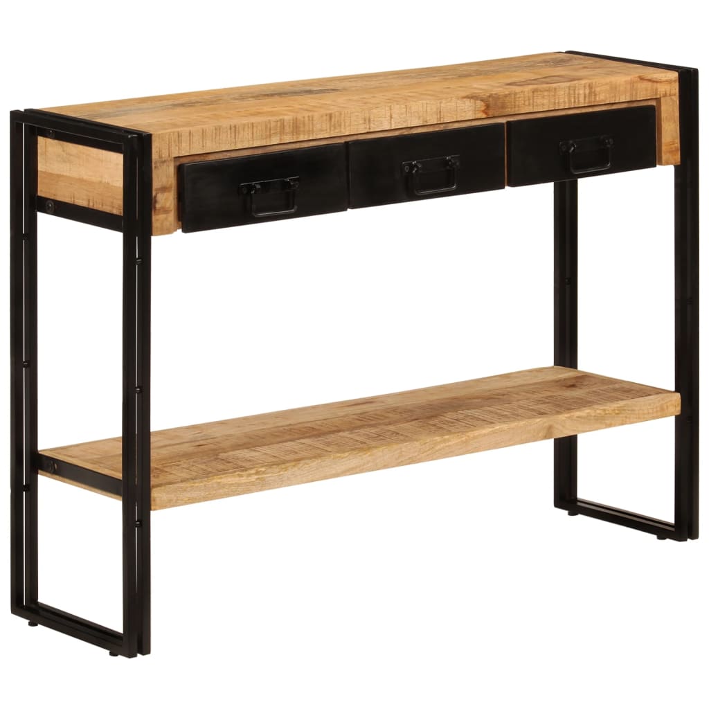 Console table 110x30x76 cm solid mango wood