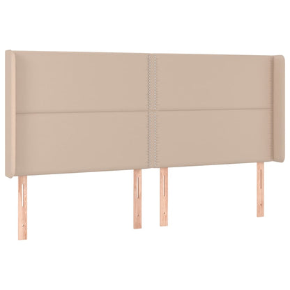 Boxspringbett mit Matratze & LED Cappuccino-Braun 200x200cm