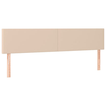 Boxspringbett mit Matratze & LED Cappuccino-Braun 180x200cm