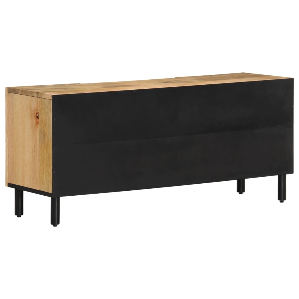 TV-Schrank 105x33x46 cm Massivholz Mango