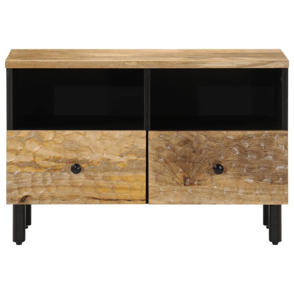 TV-Schrank 70x33x46 cm Massivholz Mango