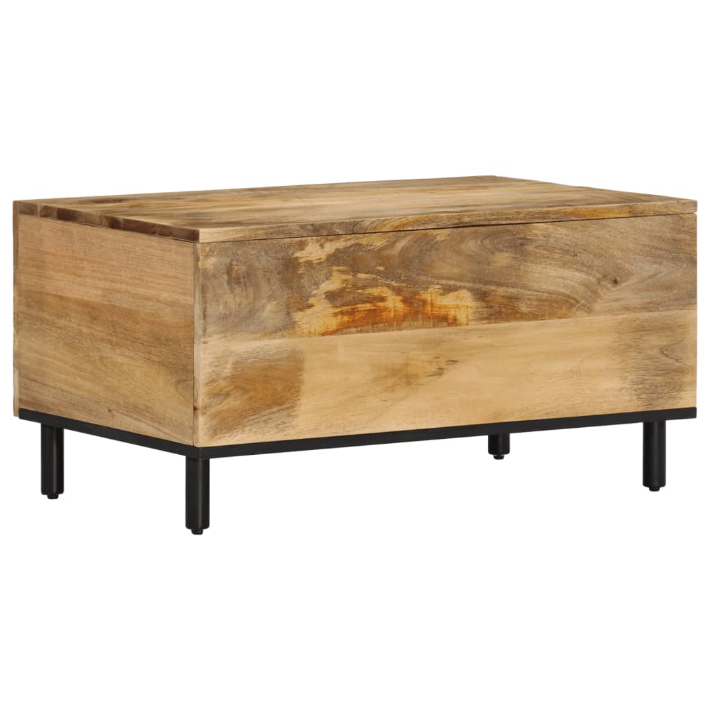 Couchtisch 80x50x40 cm Massivholz Mango